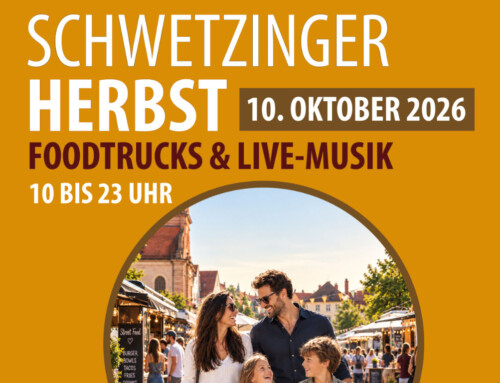 Schwetzinger Herbst: Foodtrucks, Live-Musik und Kinderflohmarkt